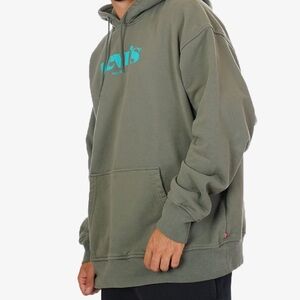 Levi's Heavy Olive Green Men's Hoodie
